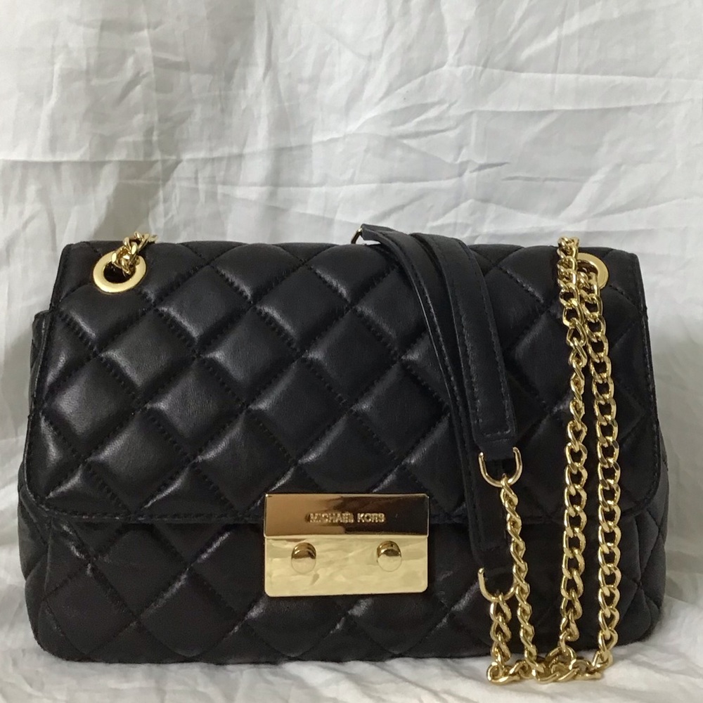 MICHAEL Michael Kors Sloan XL Chain Shoulder Bag - Picture 10 of 12